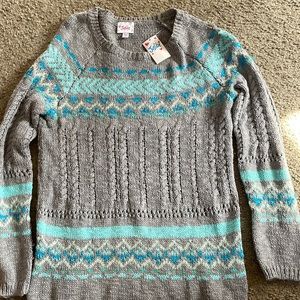 Justice Girls Sweater Dressy Brand New With Tags